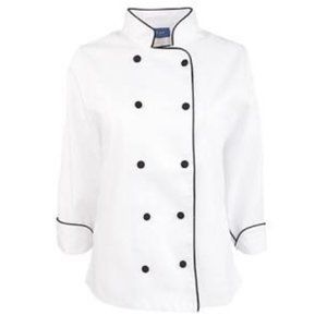 KNG Womens Executive Chef Coat Size XS